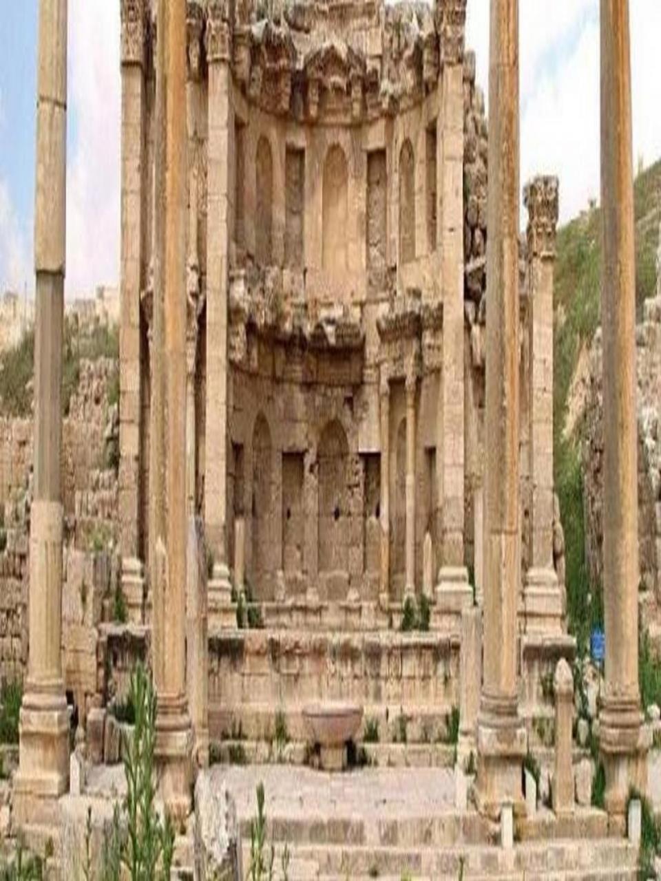 White Tulips Apartment الزنبقة البيضاء جرش المظهر الخارجي الصورة